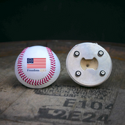 The Freedom250™ Cutter | Baseball Bottle Opener