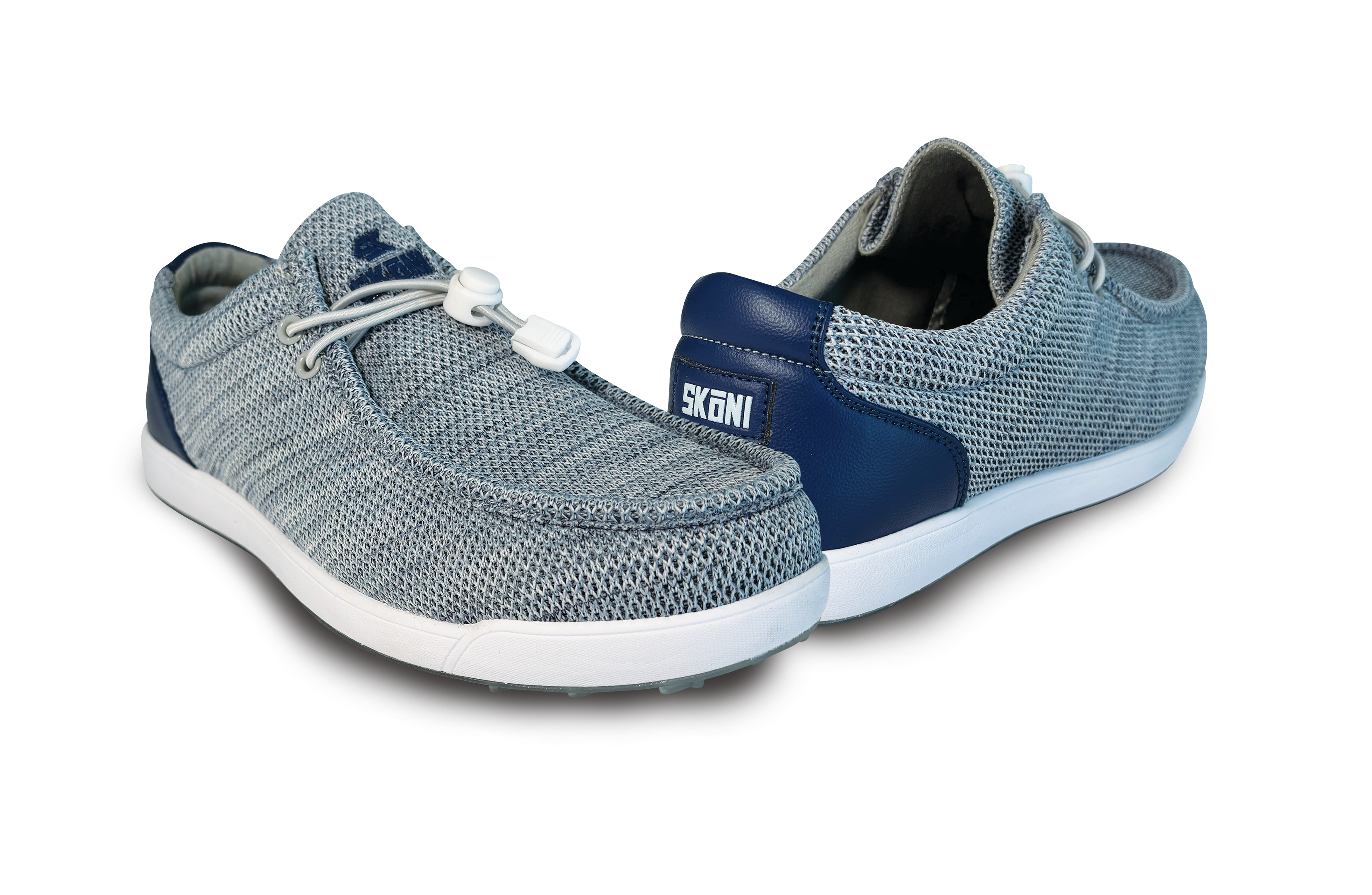 SKŌNI Men's Golf Shoe Waterproof in Grey/Navy