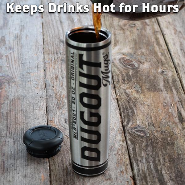 New York Mets Dugout Mug® | Stainless Steel Baseball Bat Mug