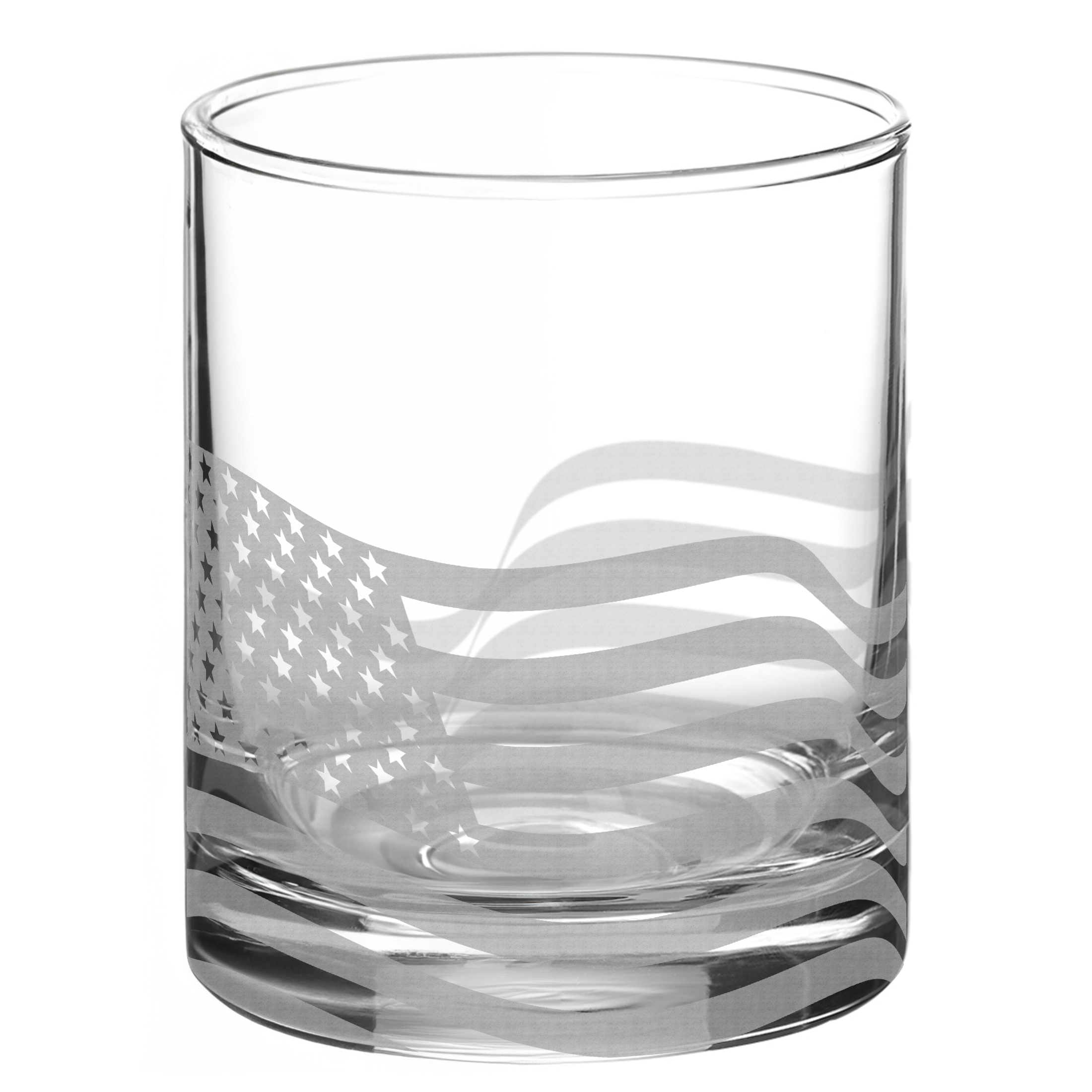 Stars & Stripes Whiskey Glass