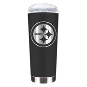 Pittsburgh Steelers 18 Oz. Black Roadie Travel Tumbler