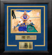 Autographed Steph Curry 3-Point Record Golden State Warriors Framed Photo