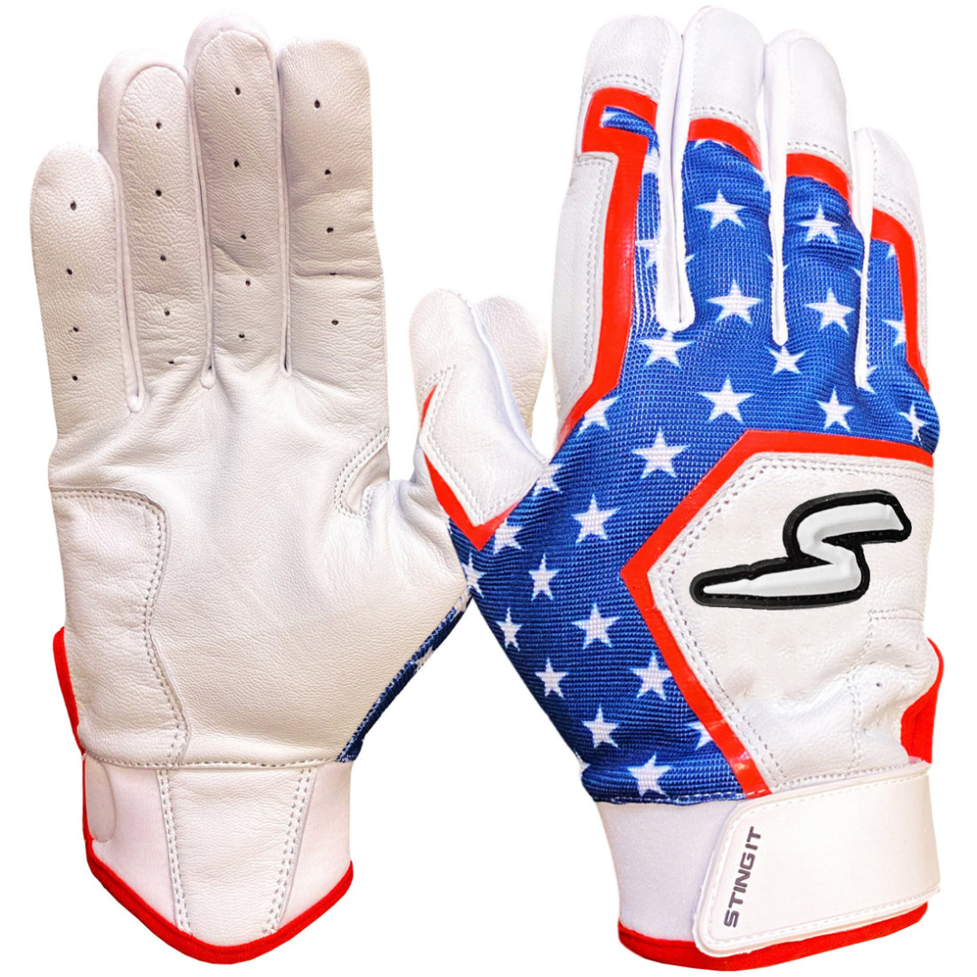 Sting Squad Batting Gloves - 'merica Usa