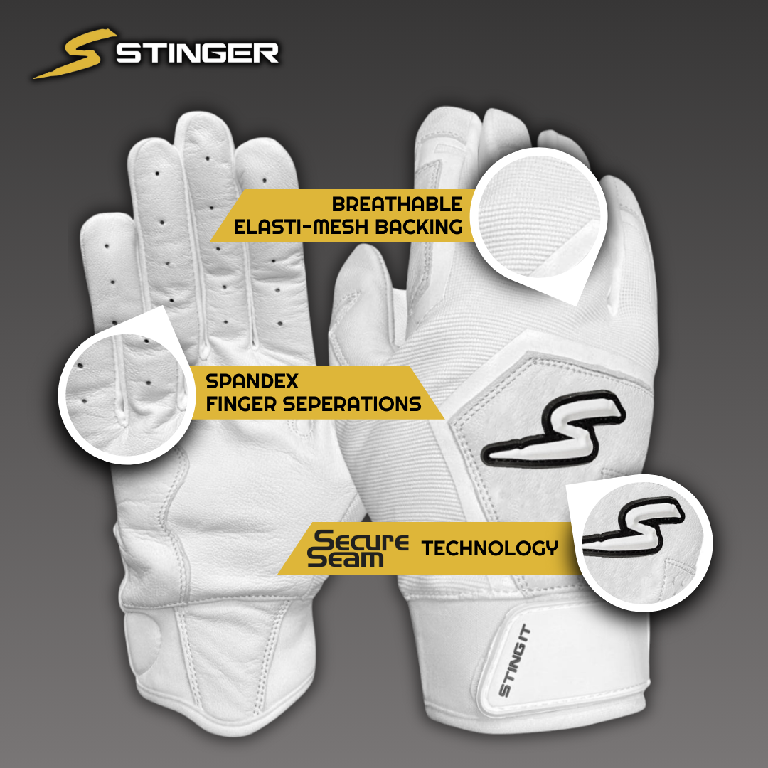 Sting Squad Batting Gloves - Black Out