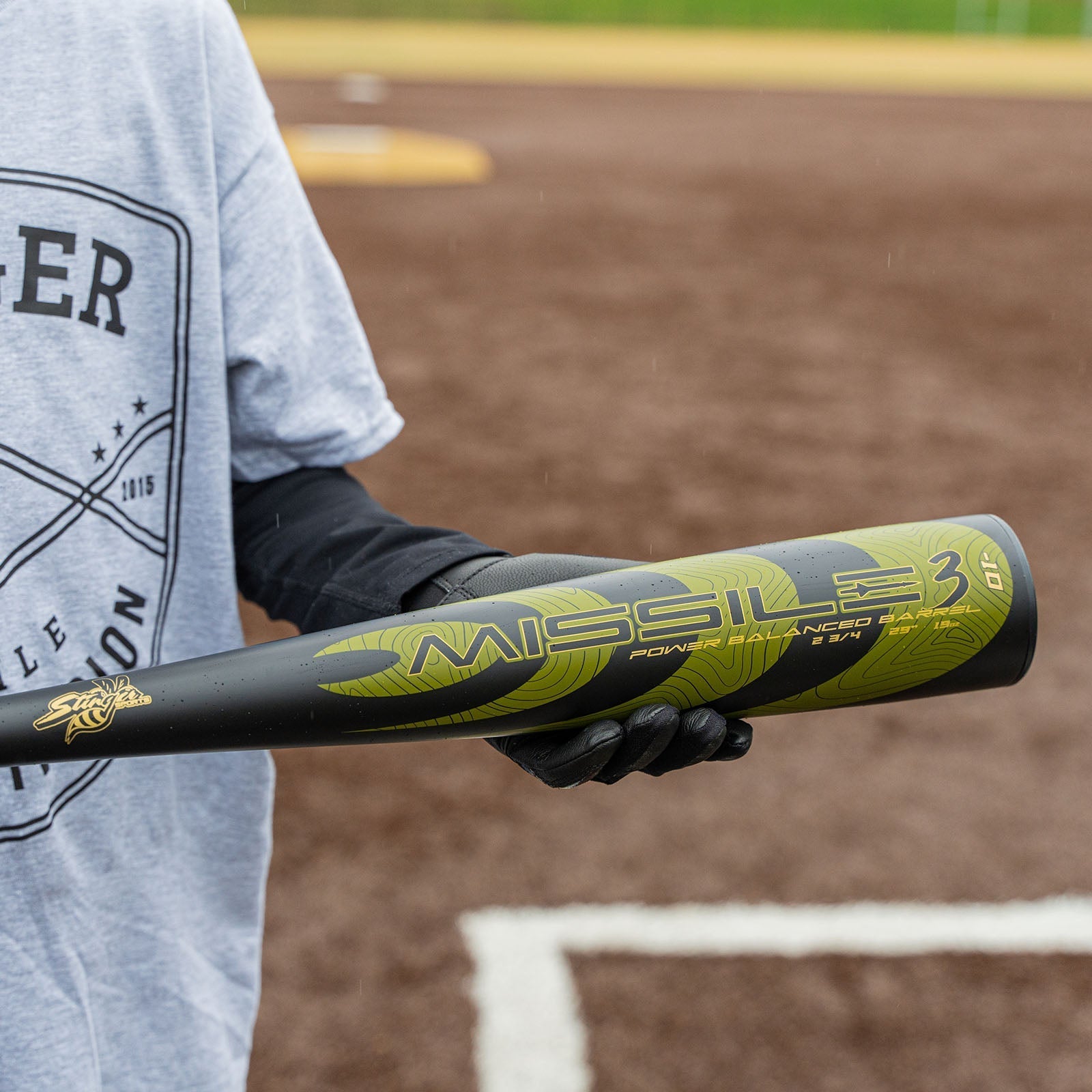 Missile 3 Aluminum Usssa Certified -5 Baseball Bat