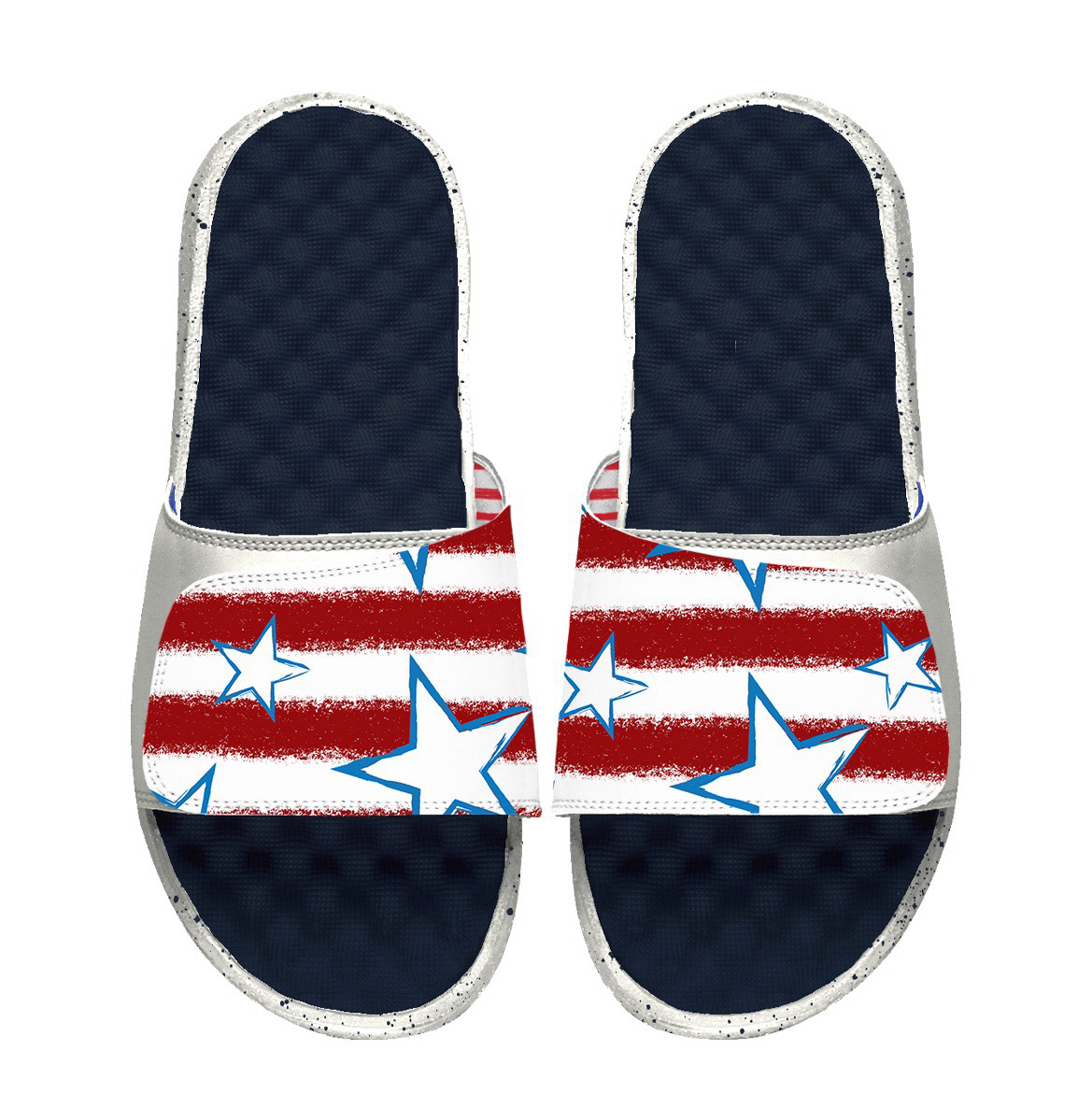 Distressed Stars & Red Stripes