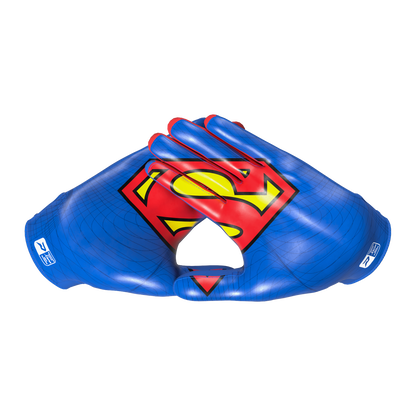 Superman Football Gloves