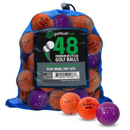 Used Taylormade Mix Golf Balls (Bulk Mesh Bags)