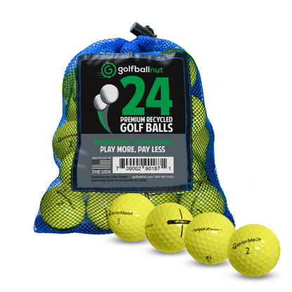 Used Taylormade Mix Golf Balls (Bulk Mesh Bags)