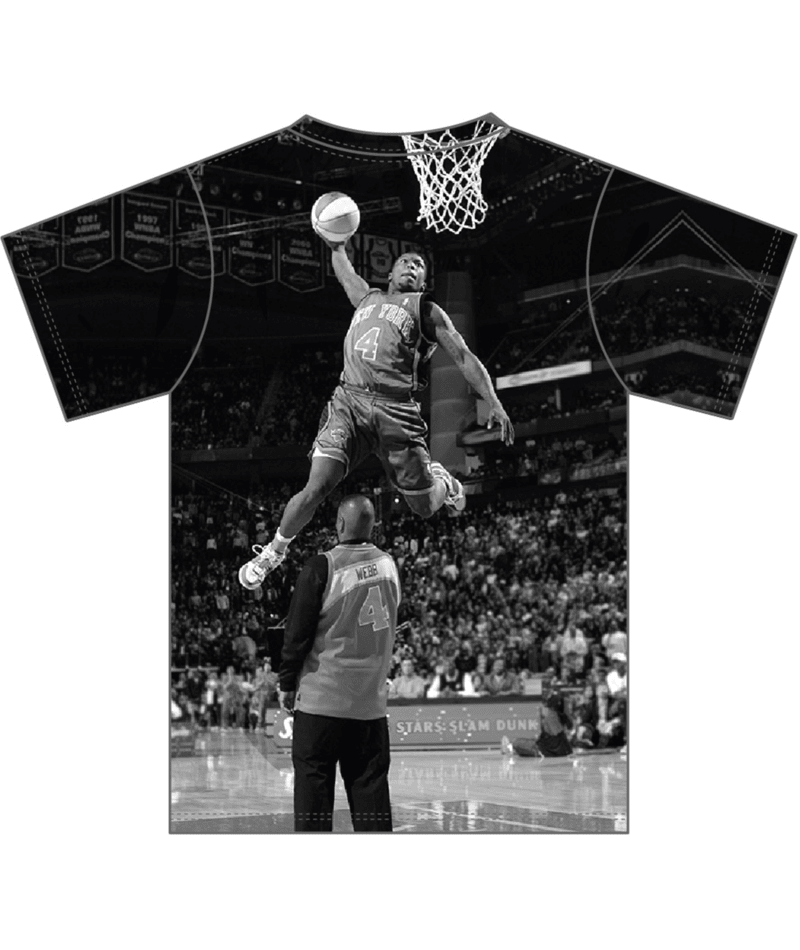 New York Knicks NBA Nate Robinson Above The Rim T-Shirt