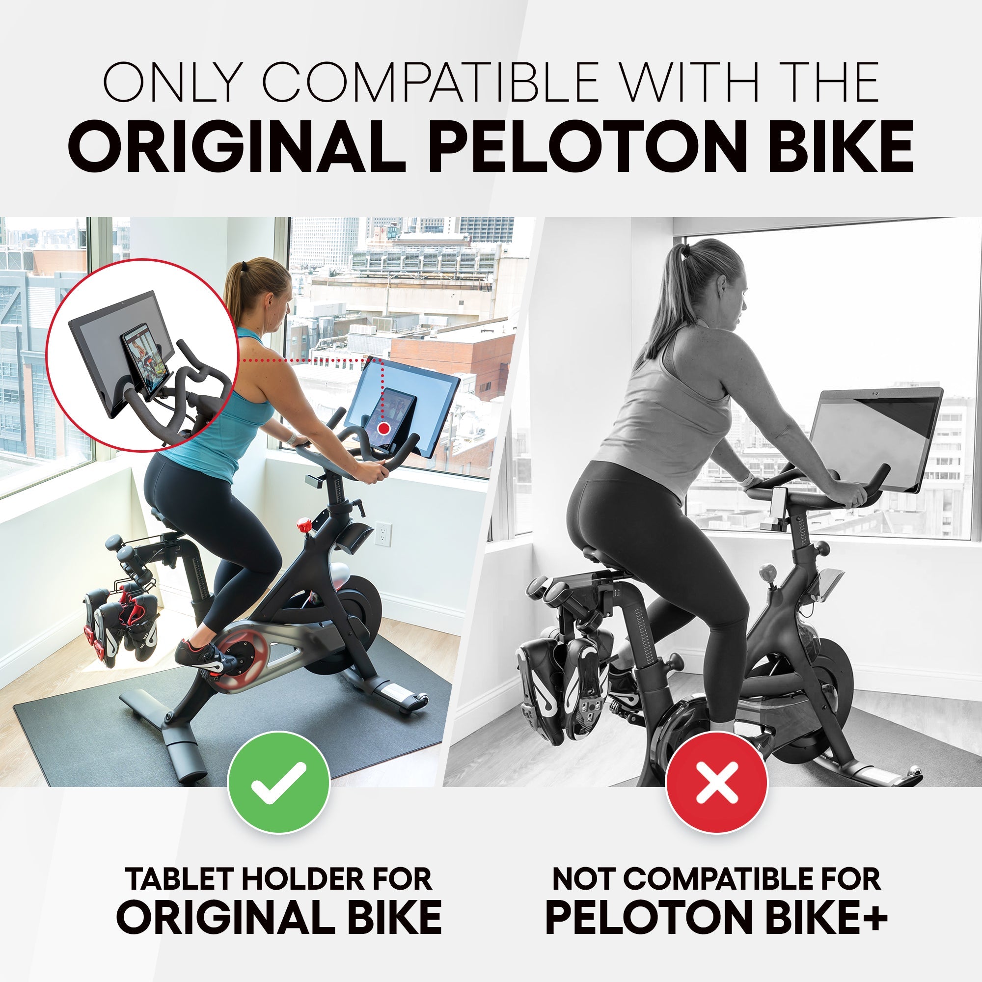 iPad or Tablet Holder for the Peloton Bike