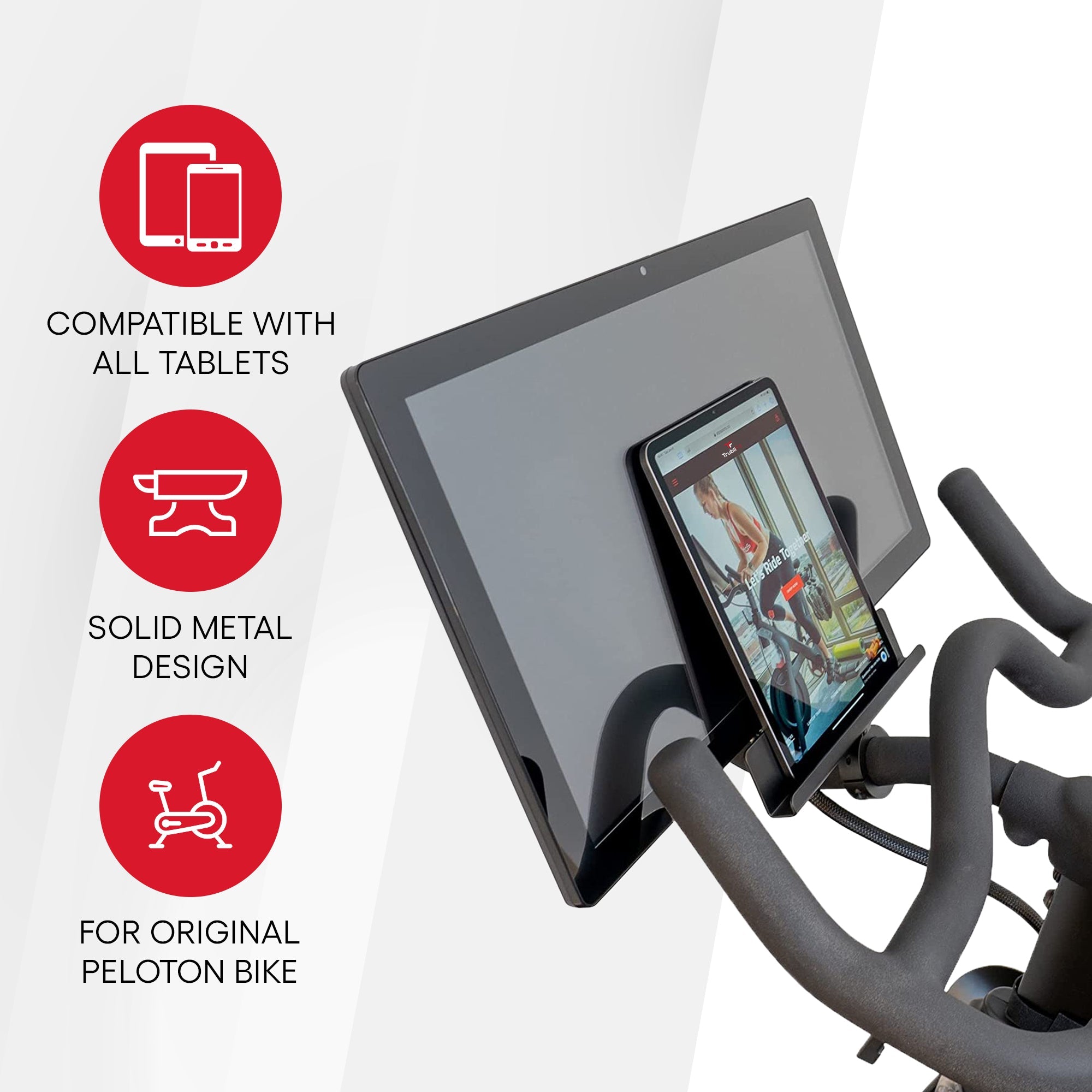 iPad or Tablet Holder for the Peloton Bike