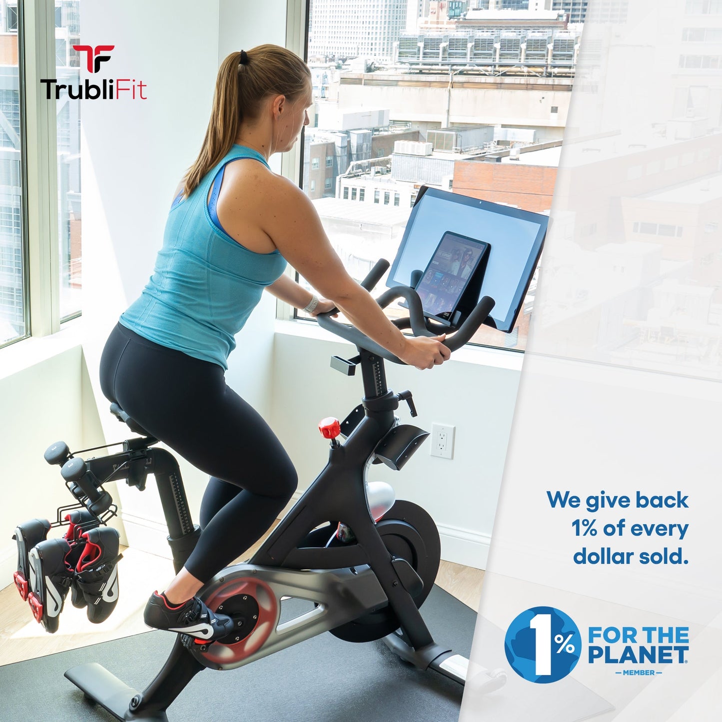 iPad or Tablet Holder for the Peloton Bike
