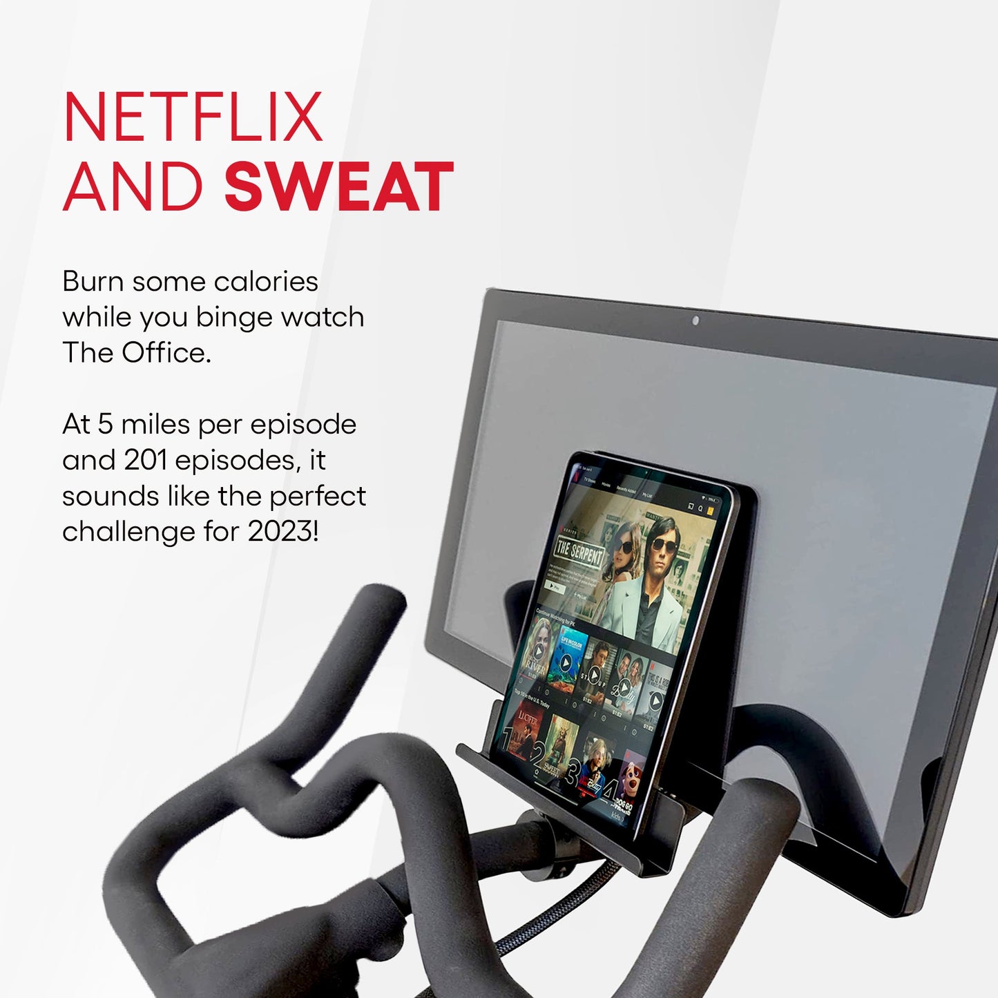 iPad or Tablet Holder for the Peloton Bike