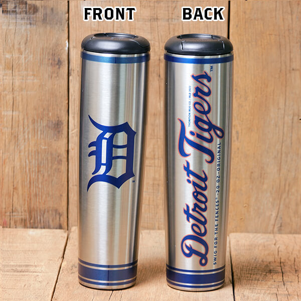 Detroit Tigers "D" Dugout Mug® | Stainless Steel Baseball Bat Mug