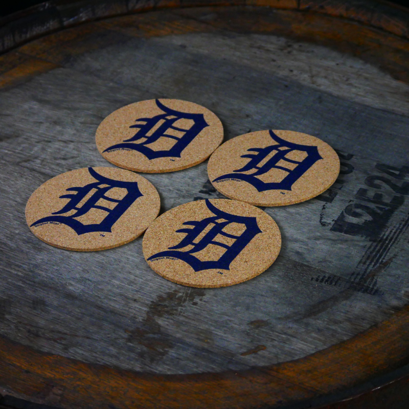 Detroit Tigers "D" Dugout Mugs® | Cork Coasters