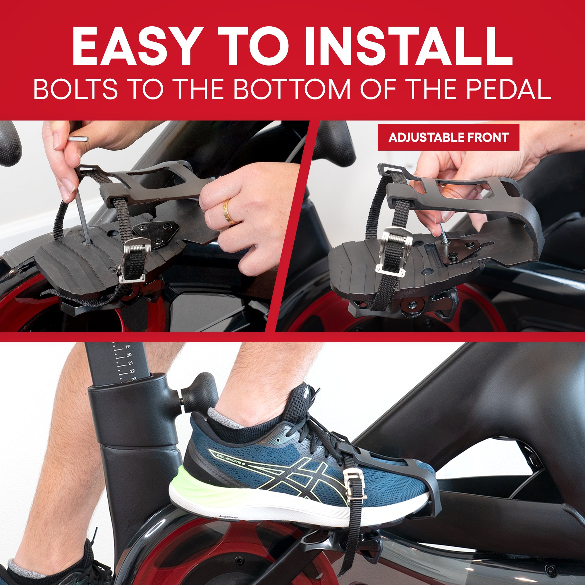 Dual Function Pedal Toe Cages