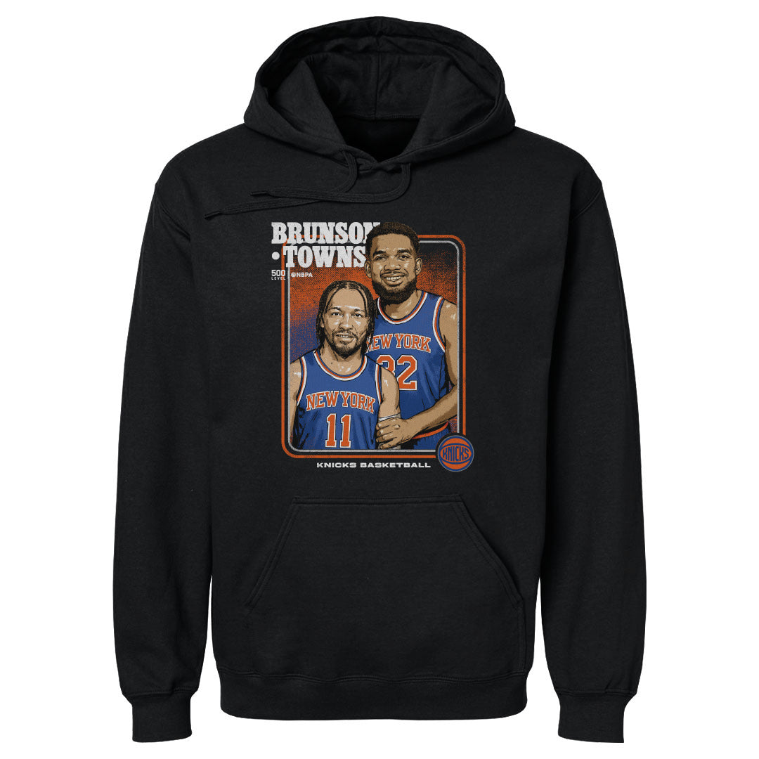 Jalen Brunson & Karl-anthony Towns New York Knicks Step Brothers Wht