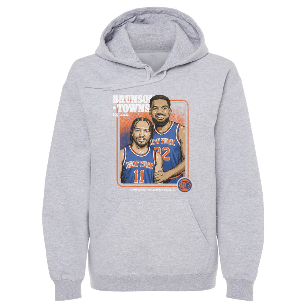 Jalen Brunson & Karl-anthony Towns New York Knicks Step Brothers Wht