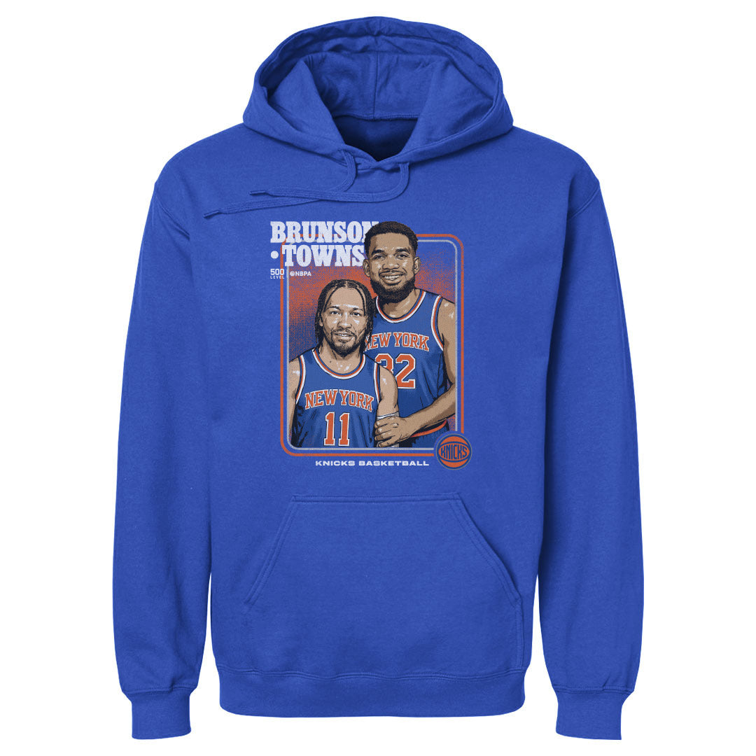 Jalen Brunson & Karl-anthony Towns New York Knicks Step Brothers Wht