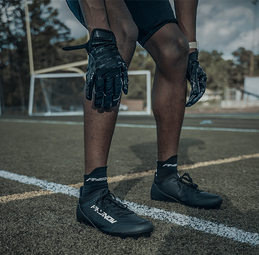 Velocity 3.0 Black Football Cleats