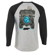Tennessee Volunteers Blue Tri Star Jeep Tailgate 3/4 Sleeve T-Shirt