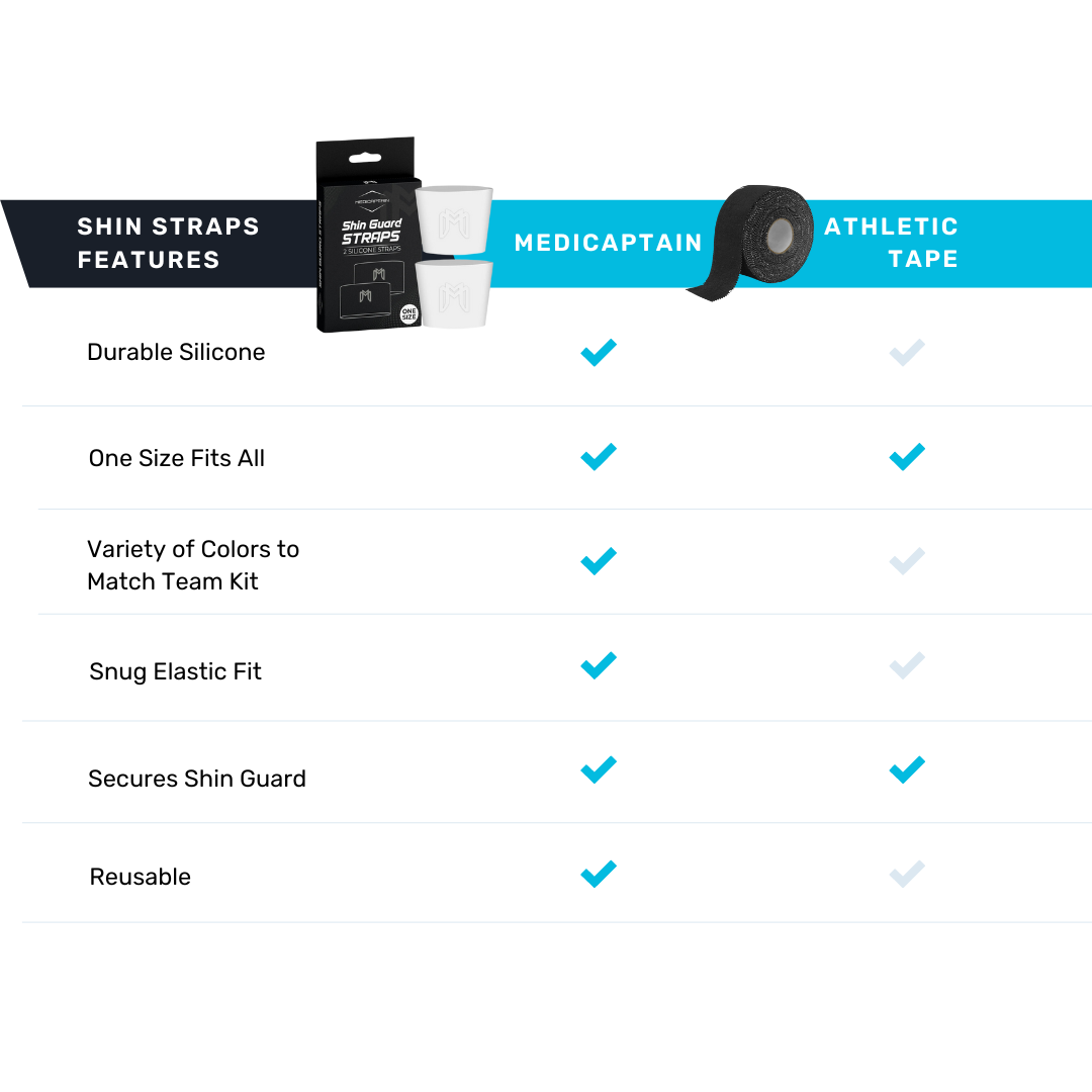 Silicone Shin Guard Holder Bands