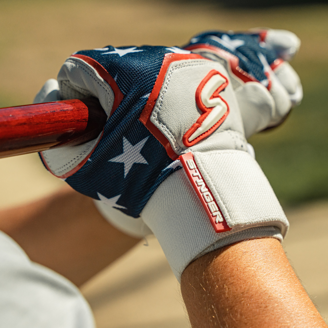 Winder Series Batting Gloves - 'merica Usa