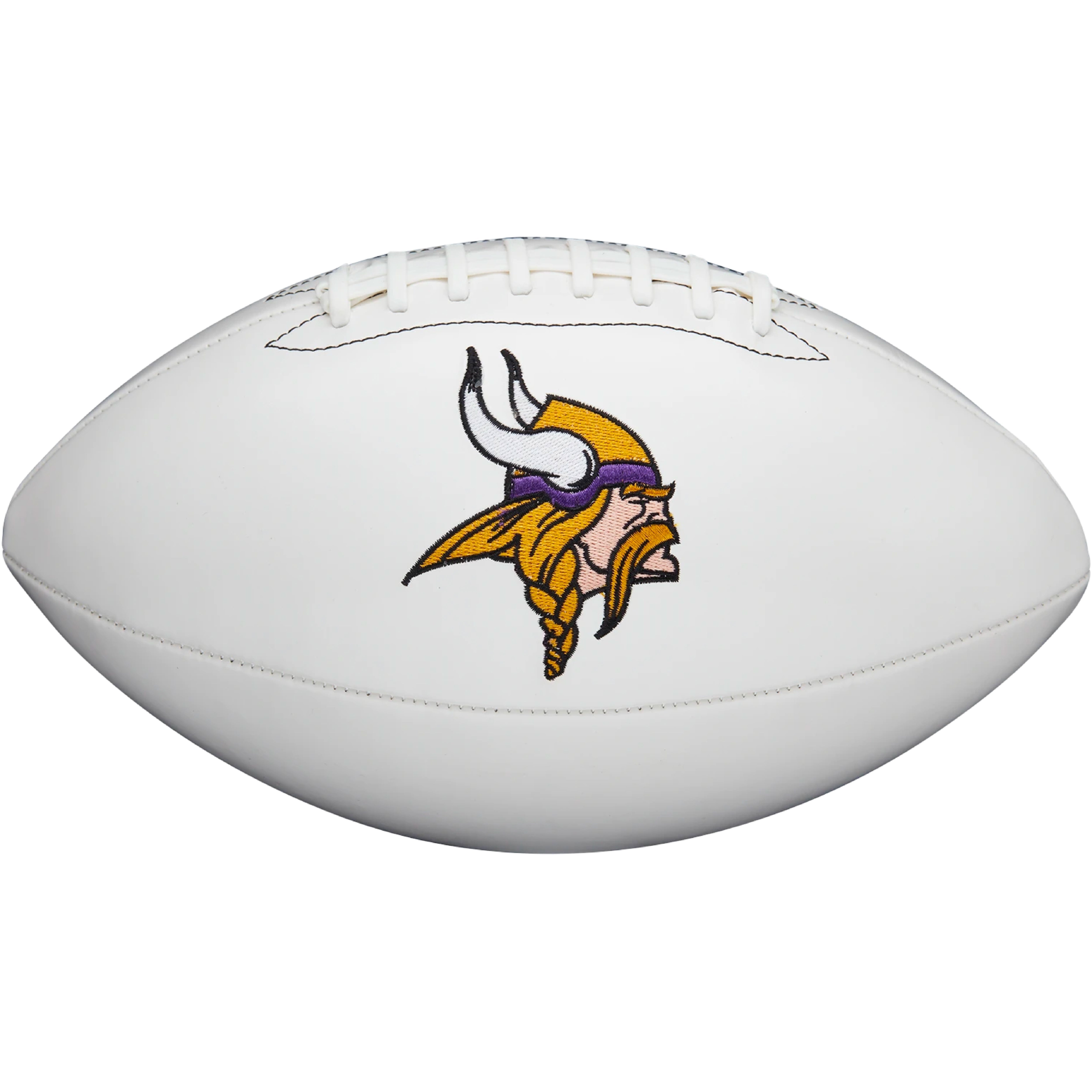 Minnesota Vikings Embroidered Logo Autograph Edition Football