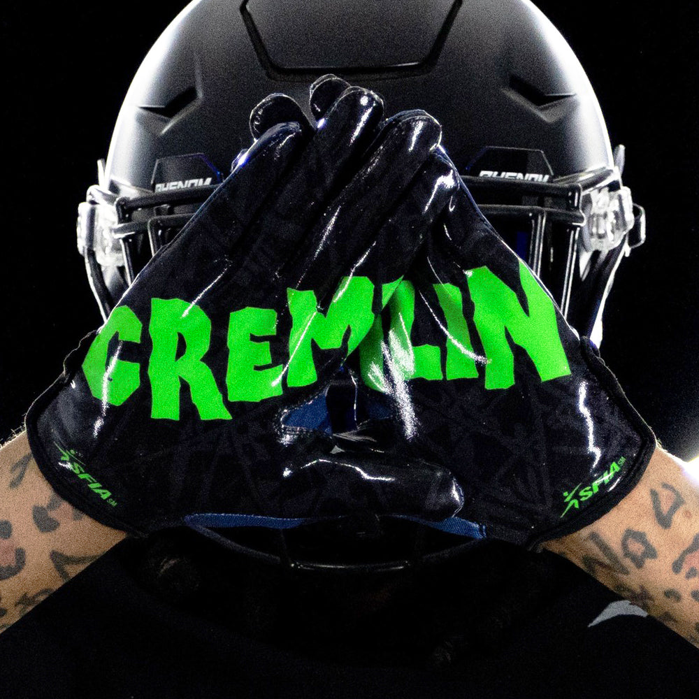 Gremlin Football Gloves