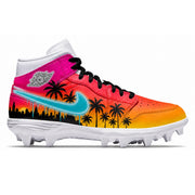 "Vice Sunset" Jordan 1 TD Cleats