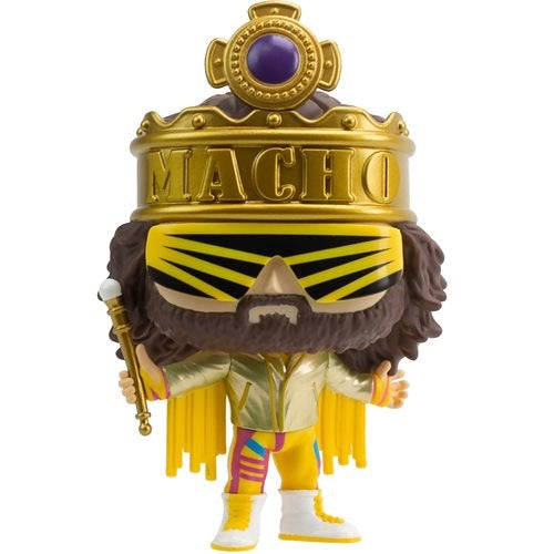 Funko POP! WWE: Metallic King Macho Man - Entertainment Earth Exclusive