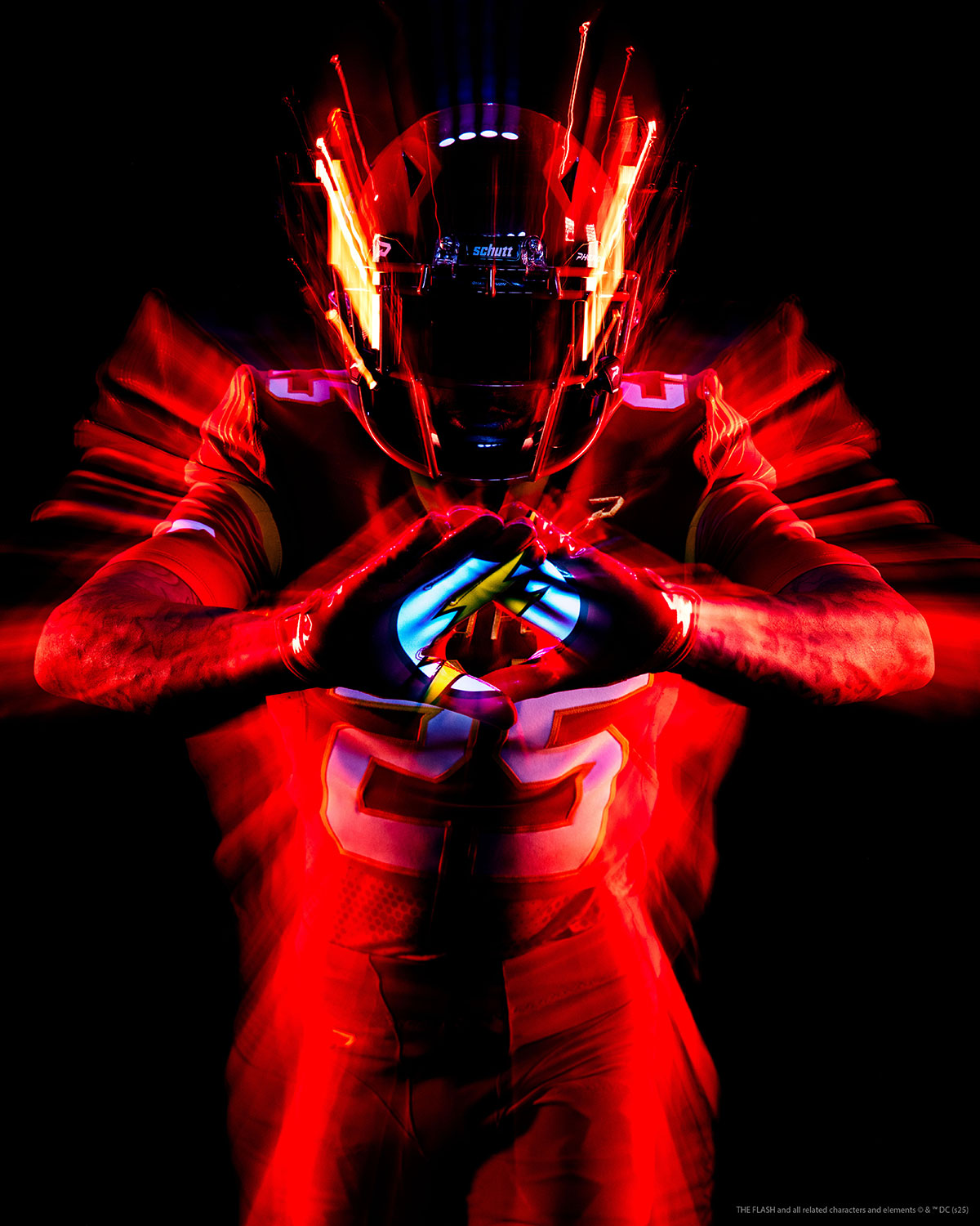 The Flash Football VPS5 Gloves