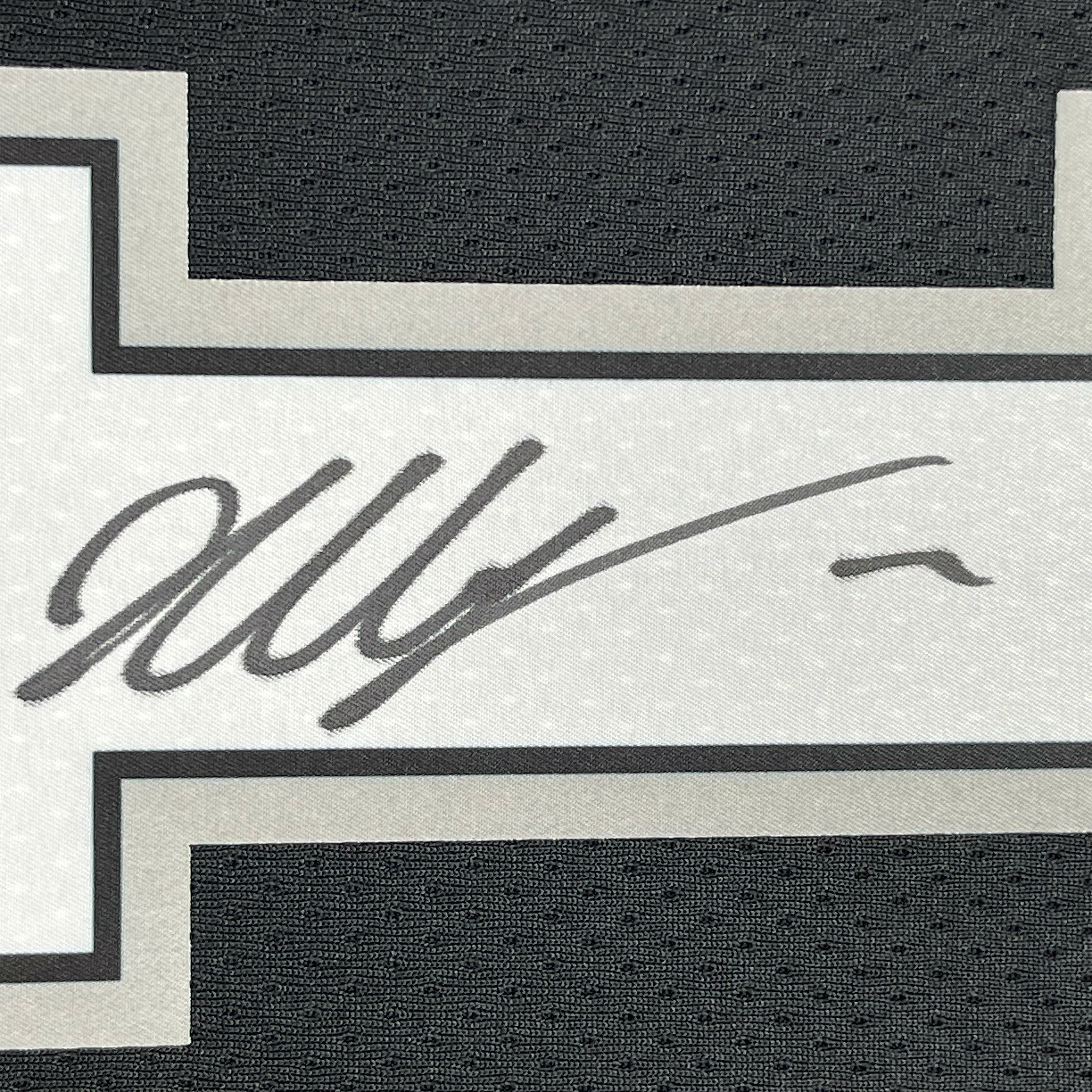 Autographed Framed San Antonio Spurs Victor Wembanyama Basketball Jersey