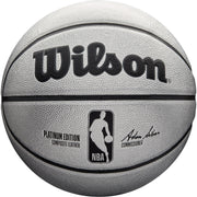 Wilson Platinum Edition NBA Indoor / Outdoor Replica Basketball, Official Size - Size 7