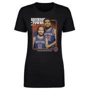 Jalen Brunson & Karl-anthony Towns New York Knicks Step Brothers Wht