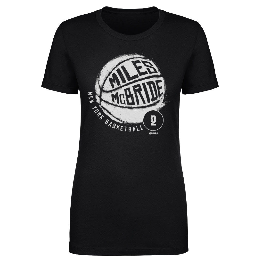 Miles McBride New York Basketball WHT Women's T-Shirt