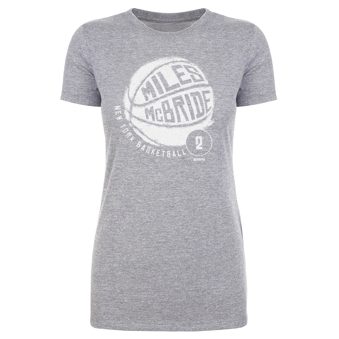 Miles McBride New York Basketball WHT Women's T-Shirt