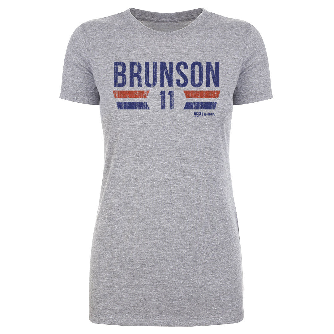 Jalen Brunson New York Knicks Font Women's T-Shirt