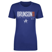 Jalen Brunson New York Knicks 2026 NBA All-Star Elite WHT Women's T-Shirt