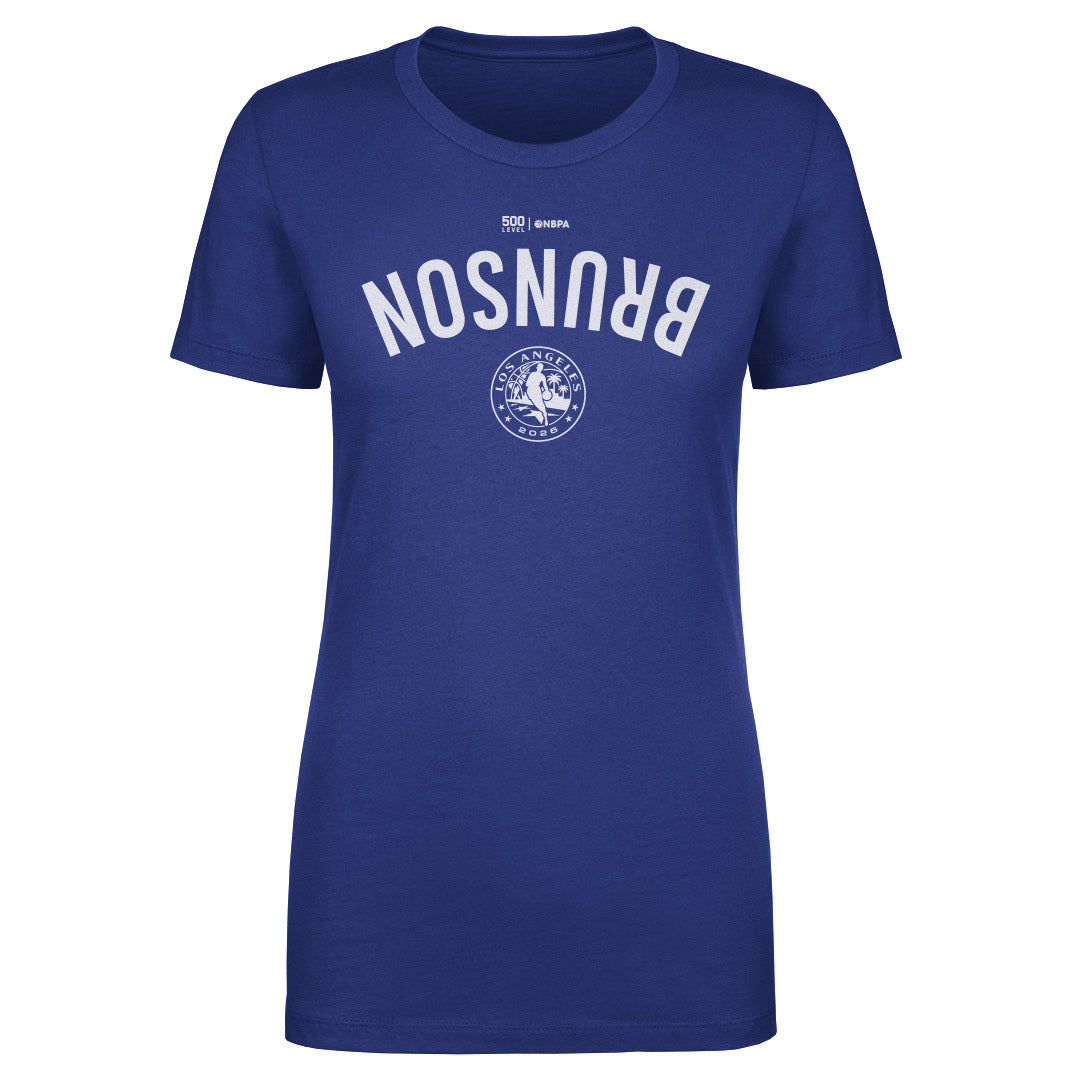 Jalen Brunson New York Knicks 2026 NBA All-Star Invert WHT Women's T-Shirt