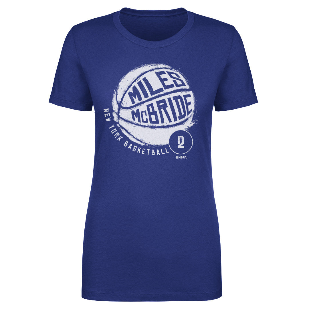 Miles McBride New York Basketball WHT Women's T-Shirt