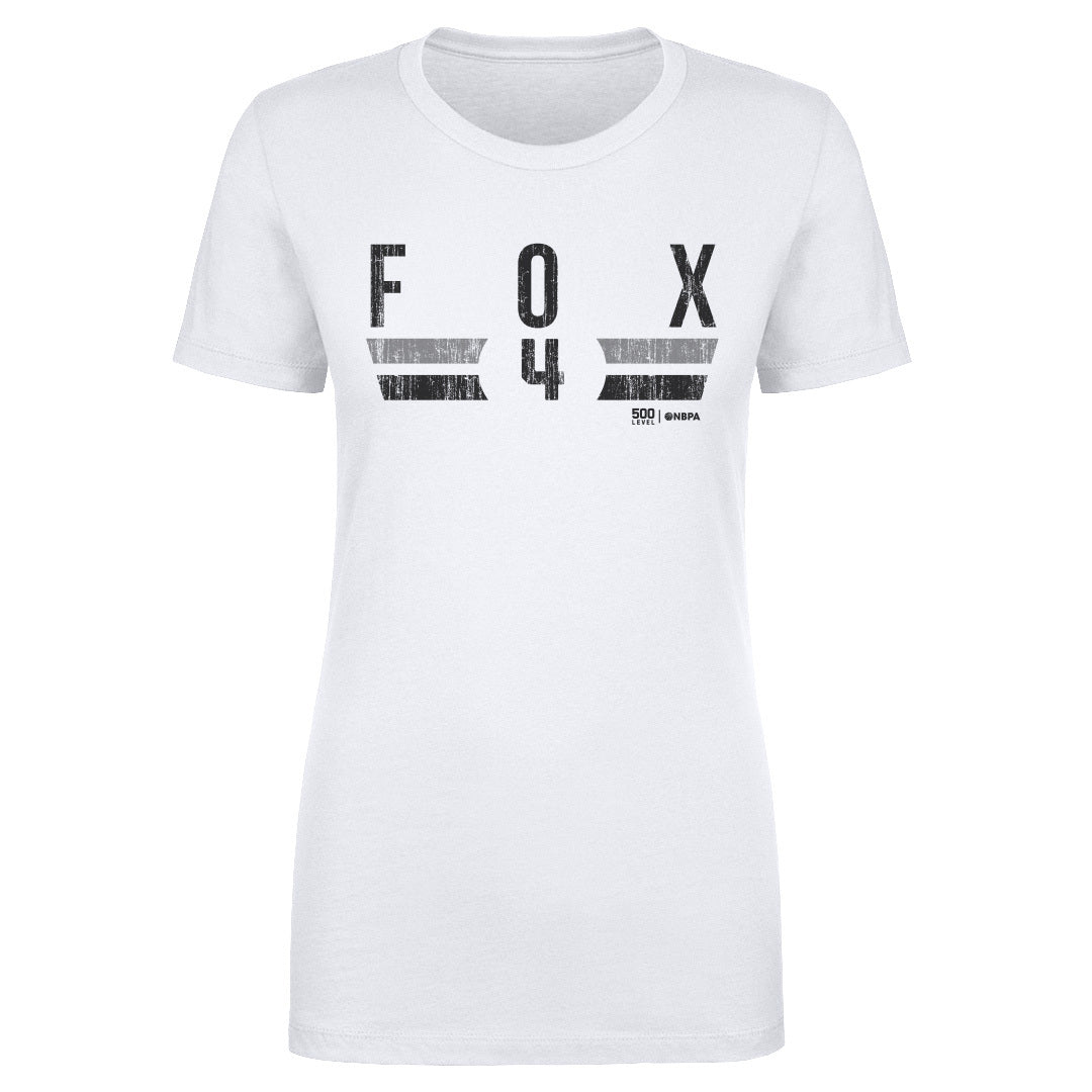 De'aaron Fox San Antonio Spurs Font Women's T-Shirt