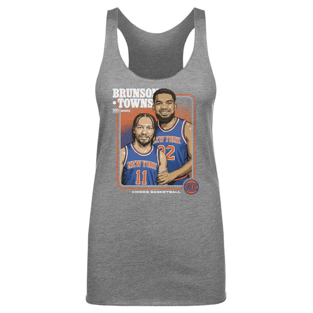 Jalen Brunson & Karl-anthony Towns New York Knicks Step Brothers Wht
