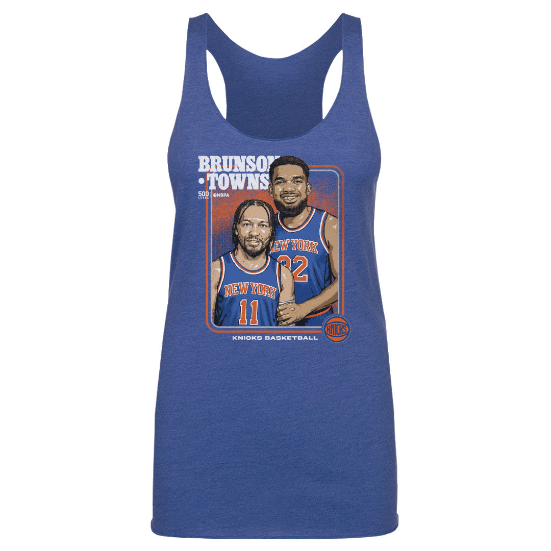 Jalen Brunson & Karl-anthony Towns New York Knicks Step Brothers Wht