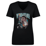 Victor Wembanyama San Antonio Spurs Trio WHT Women's T-Shirt