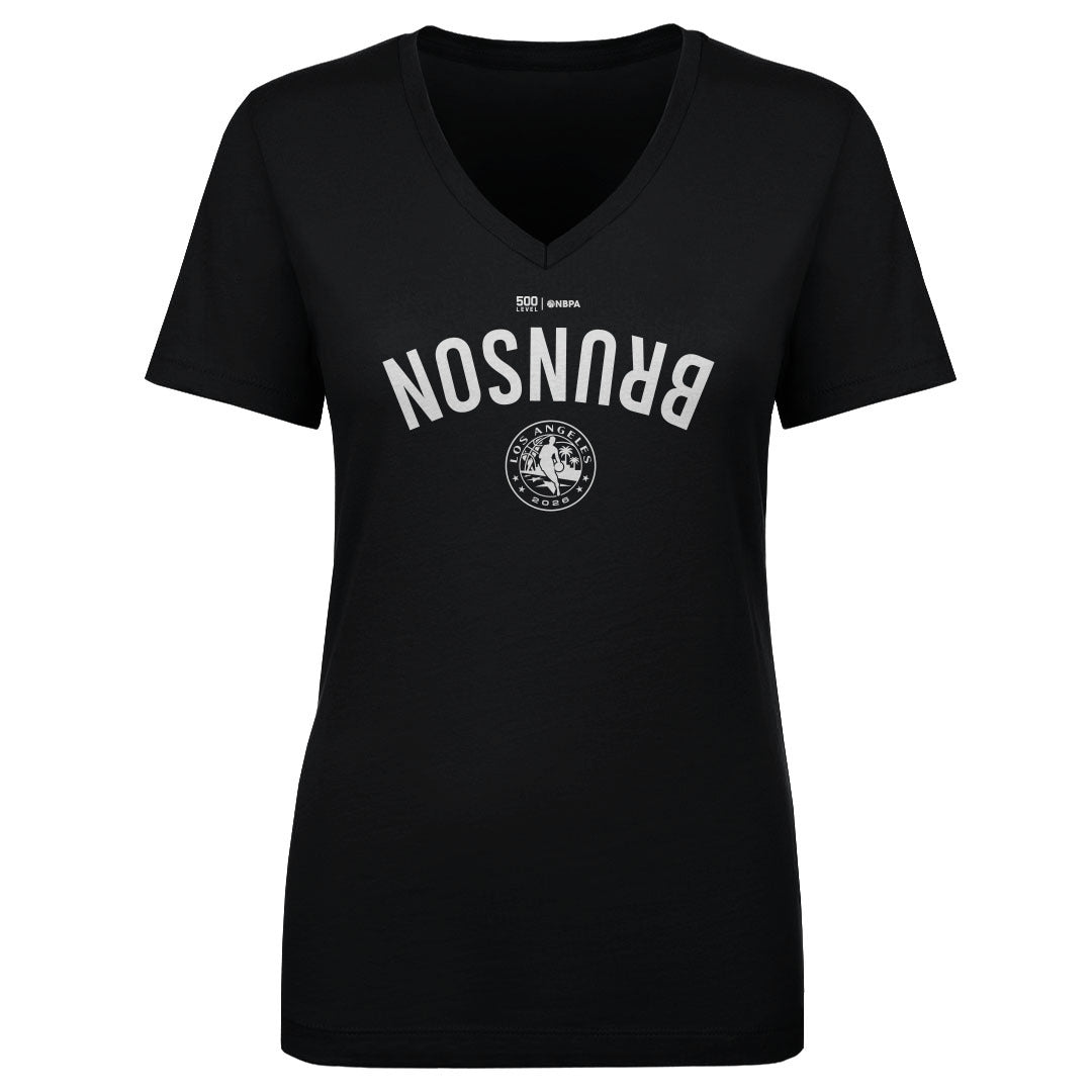 Jalen Brunson New York Knicks 2026 NBA All-Star Invert WHT Women's T-Shirt