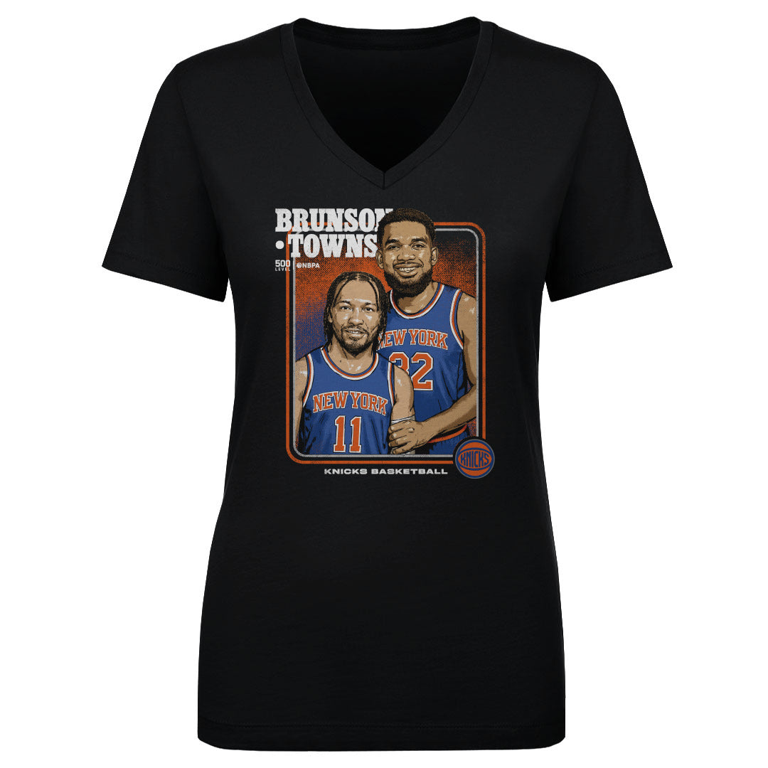 Jalen Brunson & Karl-anthony Towns New York Knicks Step Brothers Wht