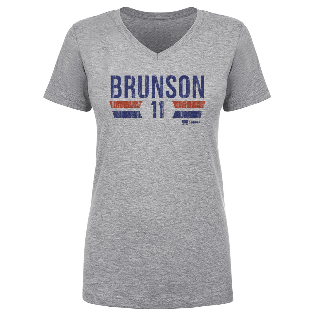 Jalen Brunson New York Knicks Font Women's T-Shirt