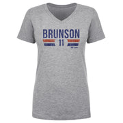 Jalen Brunson New York Knicks Font Women's T-Shirt